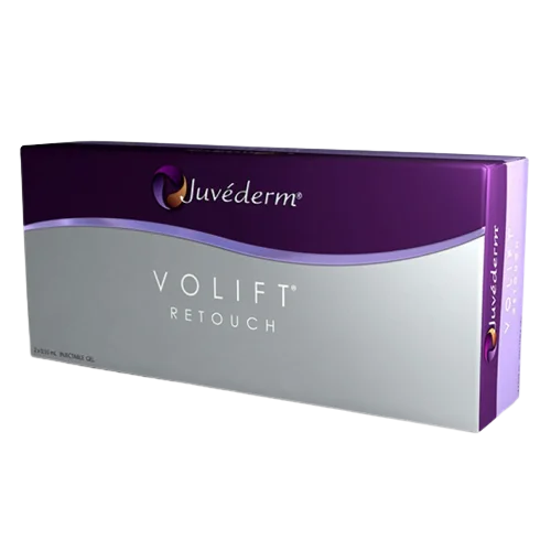 Juvederm Volift Retouch packaging on a white background