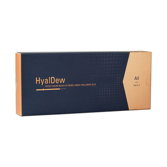 HyalDew All packaging box on a white background