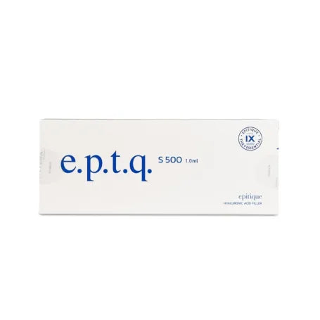 e.p.t.q. s500 dermal filler on a white background