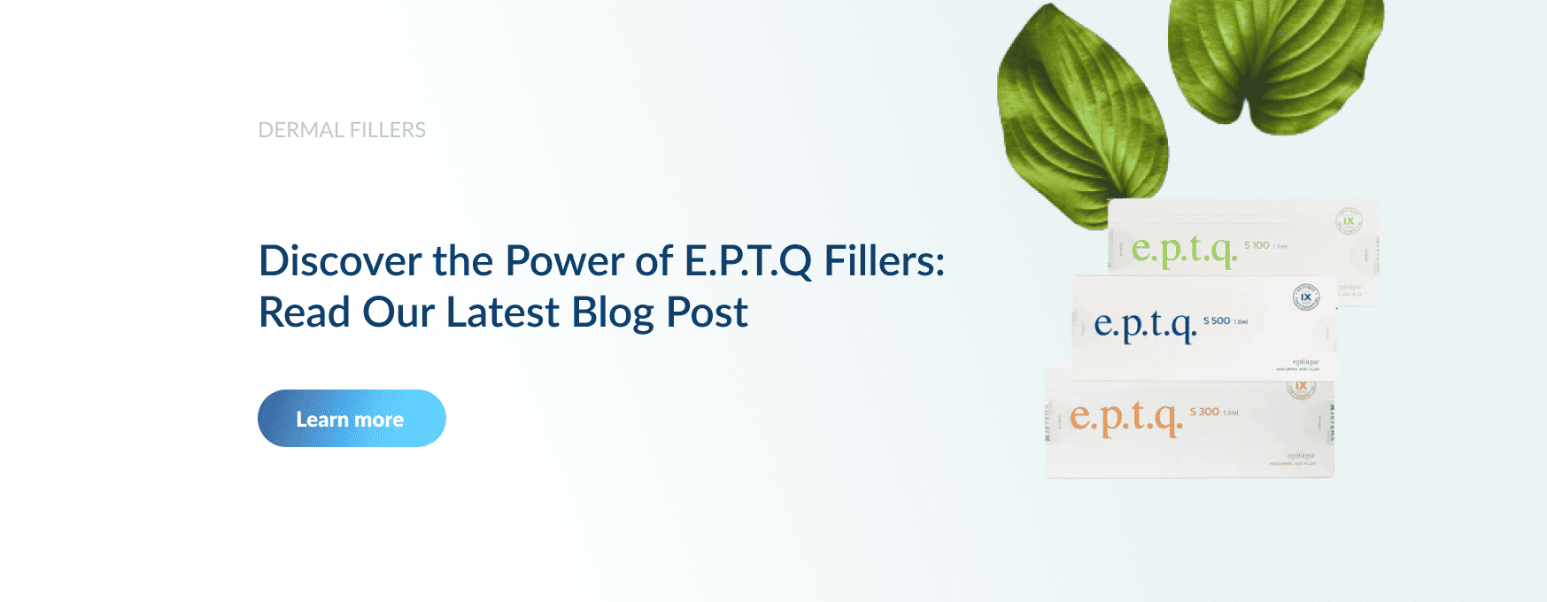 Discover the Power of E.P.T.Q Fillers S100, S300, S500 - desktop